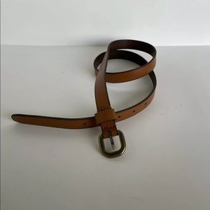 Frye leather brown belt M